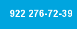 922 276-72-39